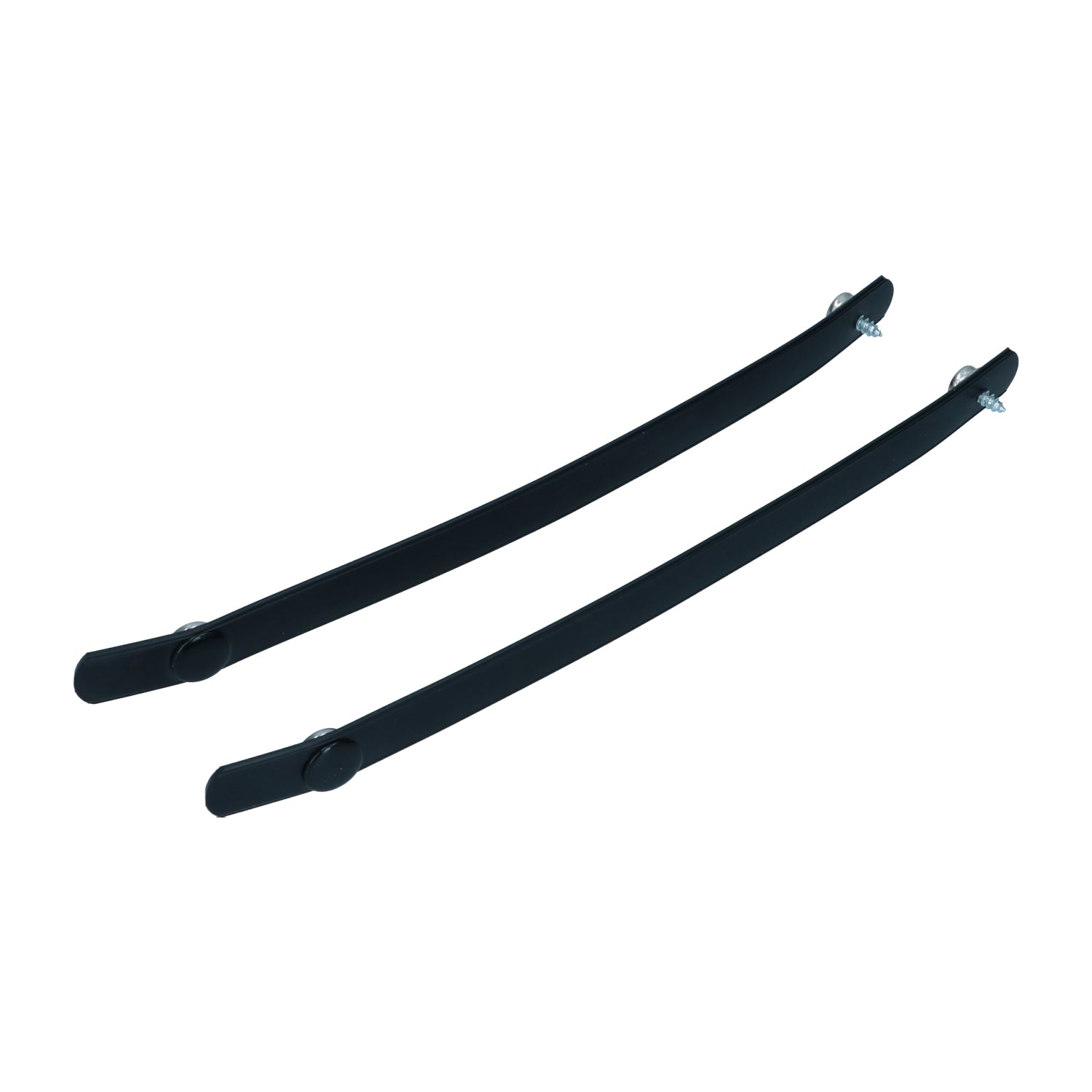 VW T1 Bus,  T2 Bus | Curtain tie backs Westfalia, black | -07/79 | 231 857 408 x2