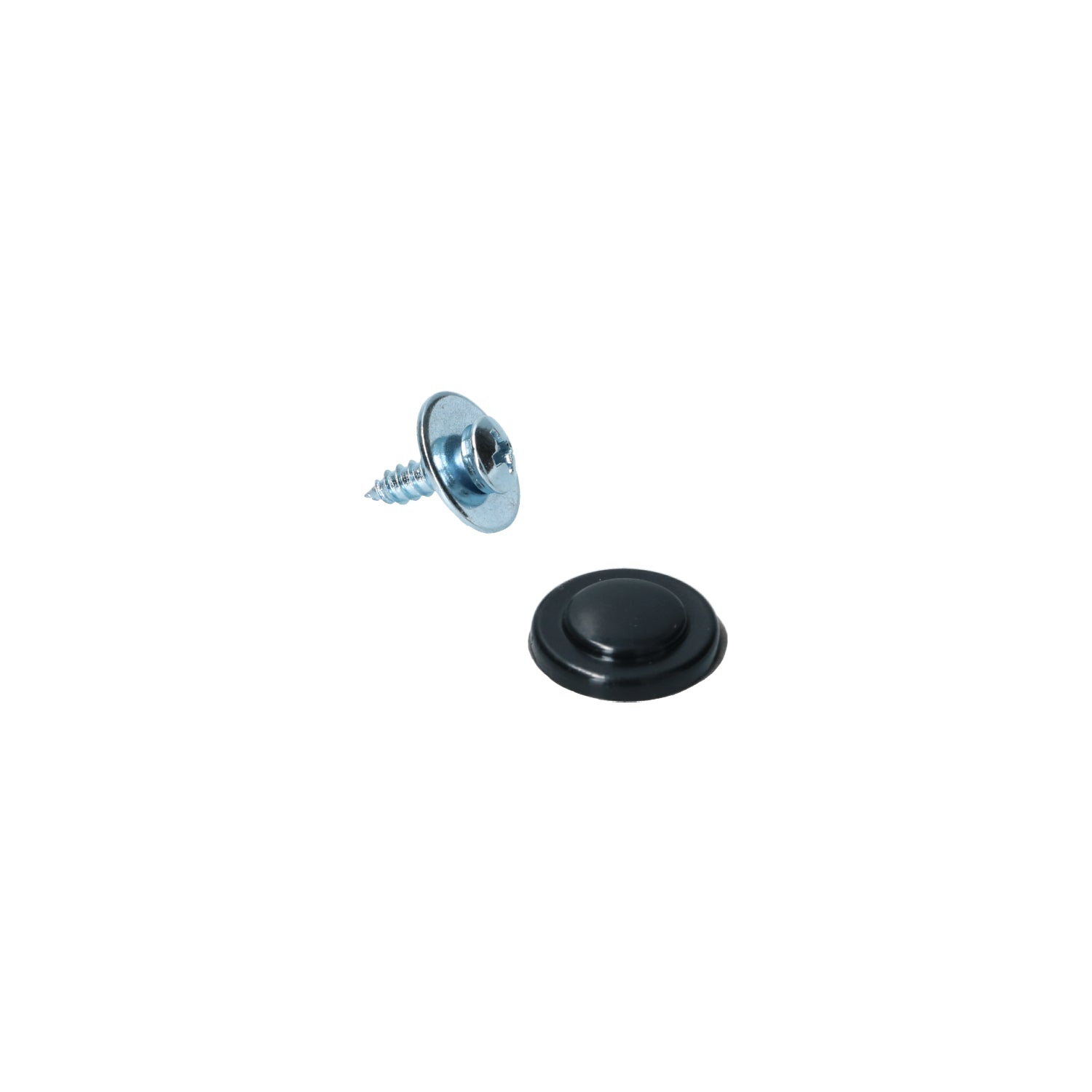 VW Beetle | Screw + cap seat cover plate | 08/72-07/75 | 411 881 319 + 411 881 331C