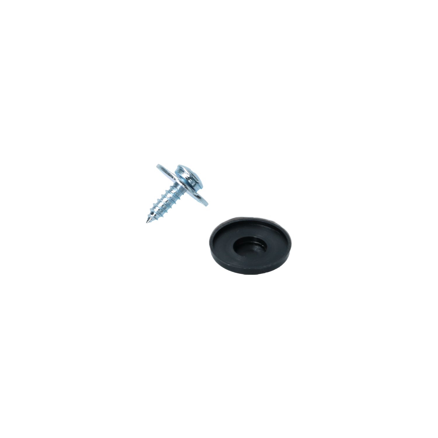 VW Beetle | Screw + cap seat cover plate | 08/72-07/75 | 411 881 319 + 411 881 331C
