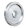 VW T1 Bus, T2 Bus, Beetle, KG | Pulley aluminium 170mm (without holes), red scale