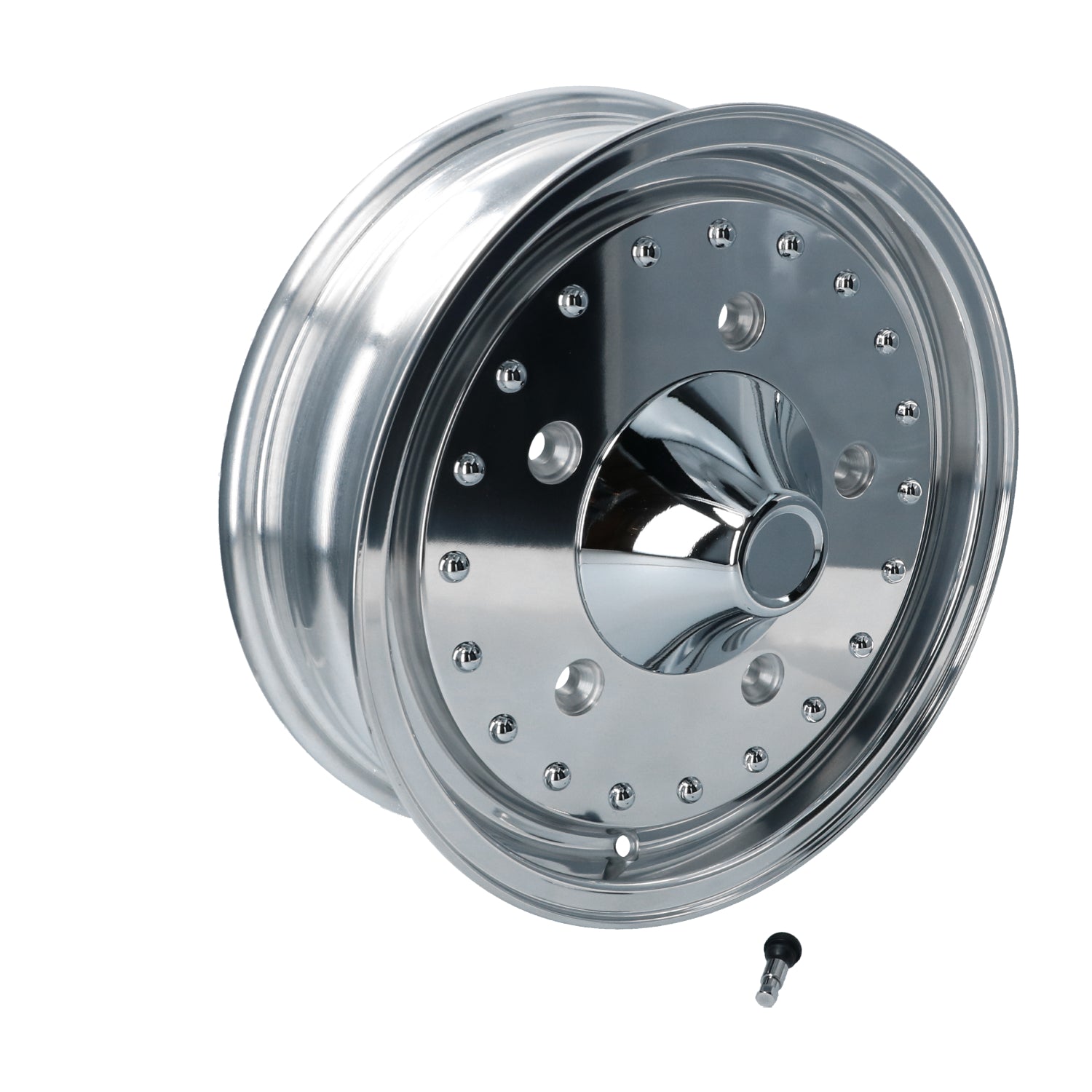 VW T1 Bus - T2 Bus - Beetle - KG | Wheel Centerline style - polished, 5-lug (5x205), 4.5x15" ET25.7