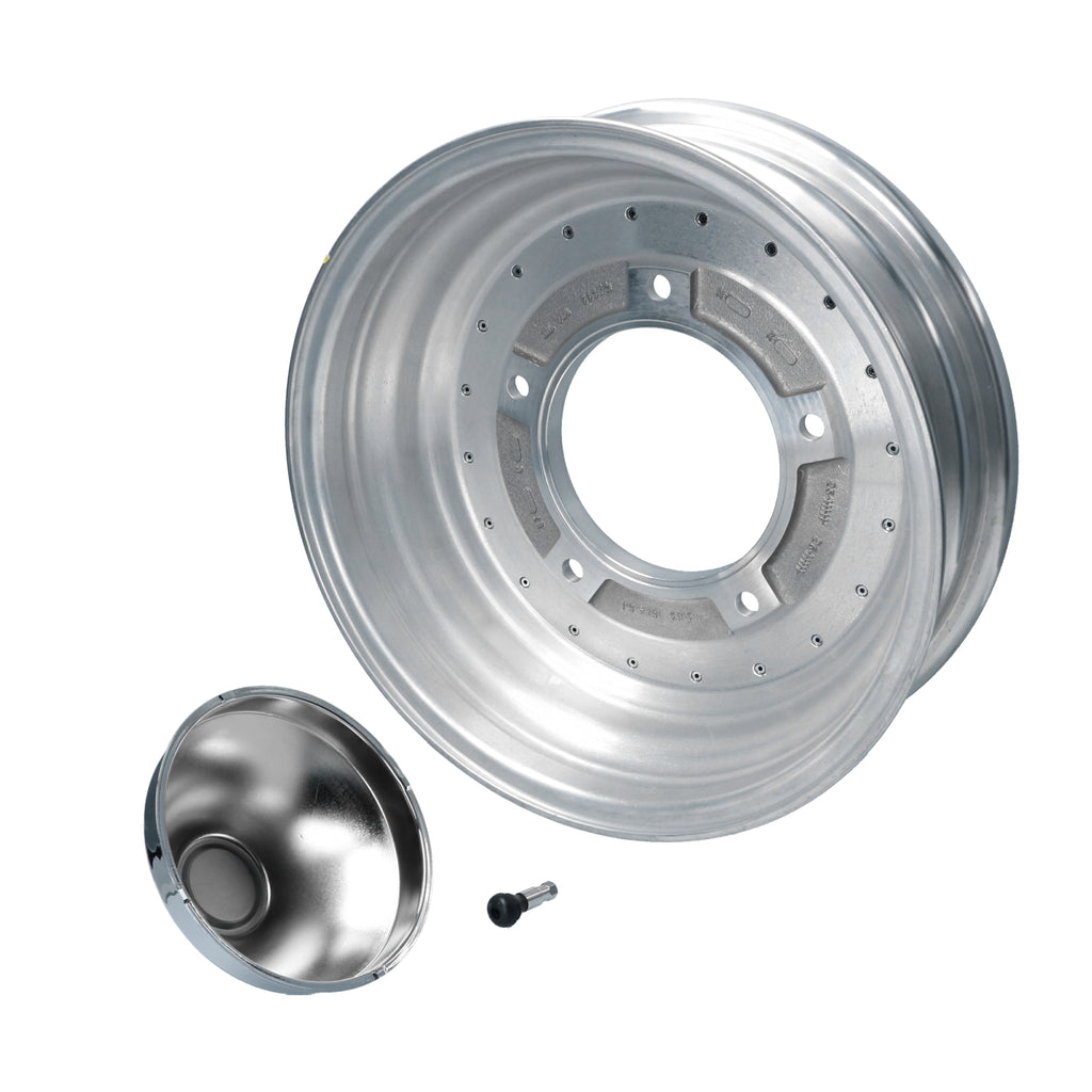 VW T1 Bus - T2 Bus - Beetle - KG | Wheel Centerline style - polished, 5-lug (5x205), 4.5x15" ET25.7