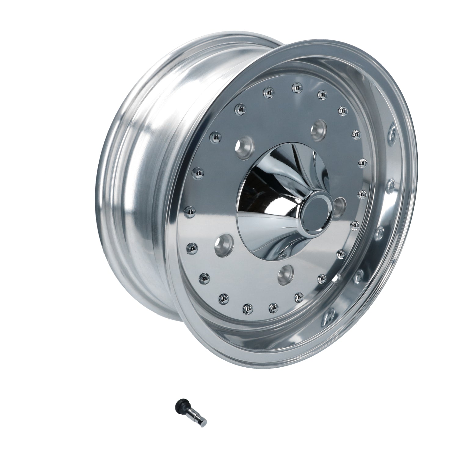 VW T1 Bus - T2 Bus - Beetle - KG | Wheel Centerline style - polished, 5-lug (5x205), 5.5x15" ET13