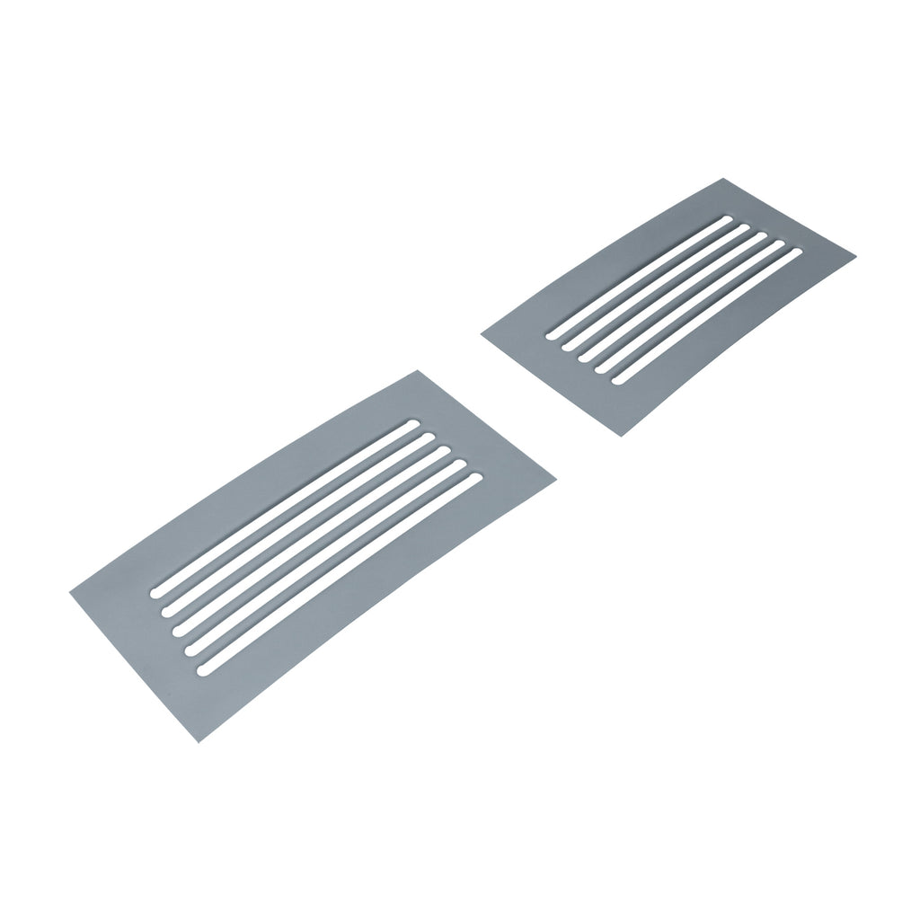 VW Beetle | Grille insert for engine lid convertible, pair, 1958-1967