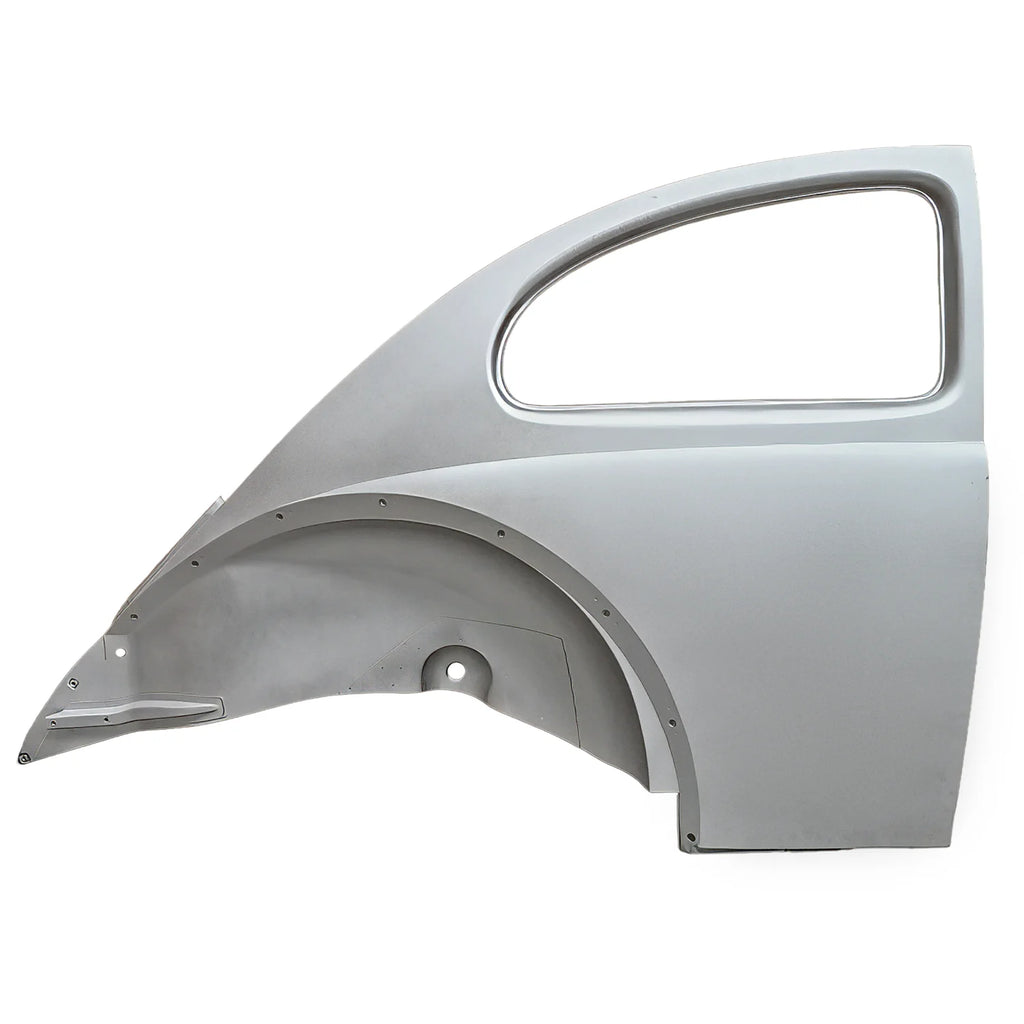 SWT achterflank compleet, rechts zonder pijlpinker uitsparing – VW Kever – OEM 111 809 086A