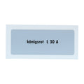 Kleurcode sticker L30A - königsrot voor VW T1 Bus, T2 Bus, Kever en Karmann Ghia - VintageDub