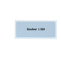 Kleurcode sticker L554 - kirschrot voor VW T1 Bus, T2 Bus, Kever en Karmann Ghia - VintageDub