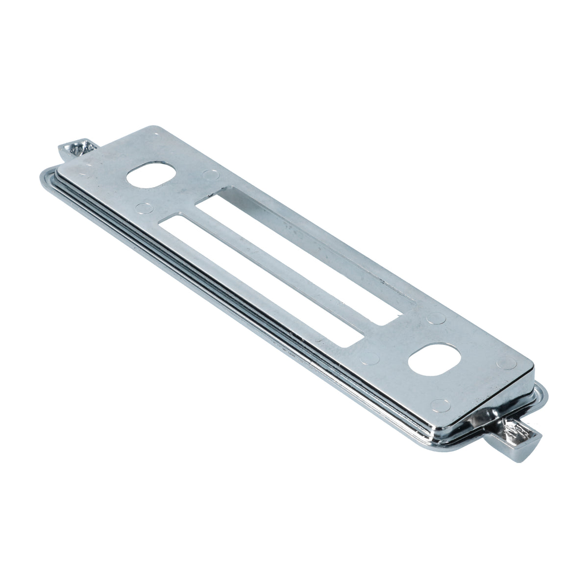 Radio Cover with Middlebar, Chrome, for Dashboard Moulding | VW Beetle 08/57-07/66 | 111 857 233C