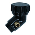 VW T1 Bus, T2 Bus, Beetle, KG | Vertical oil filler aluminium, billet cap black | Type1 12/13/15/1600cc