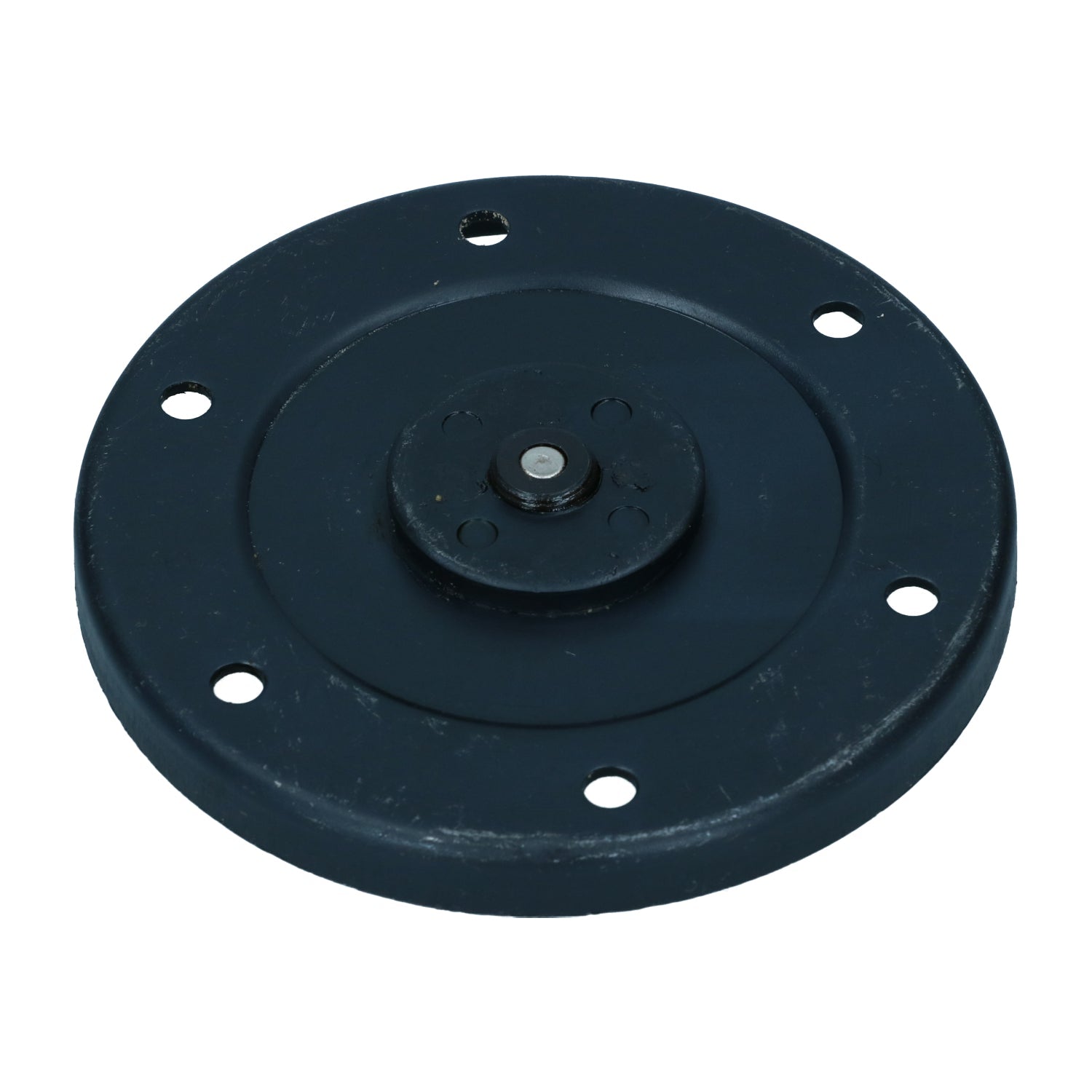 Olieverversingsplaat met aflaatplug detail — T1, T2, Kever, KG