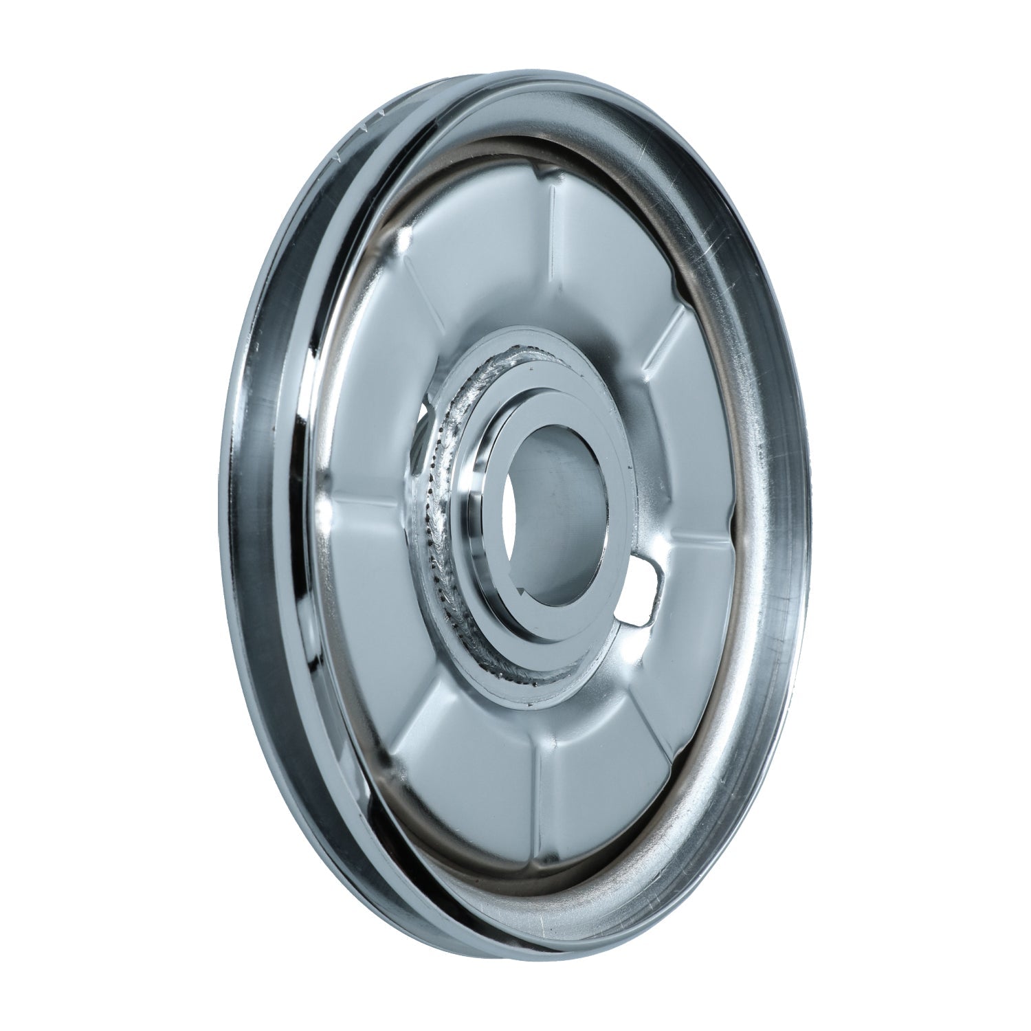 Poelie std. Type 1 (chroom) voor T1, T2, Kever, KG — VintageDub