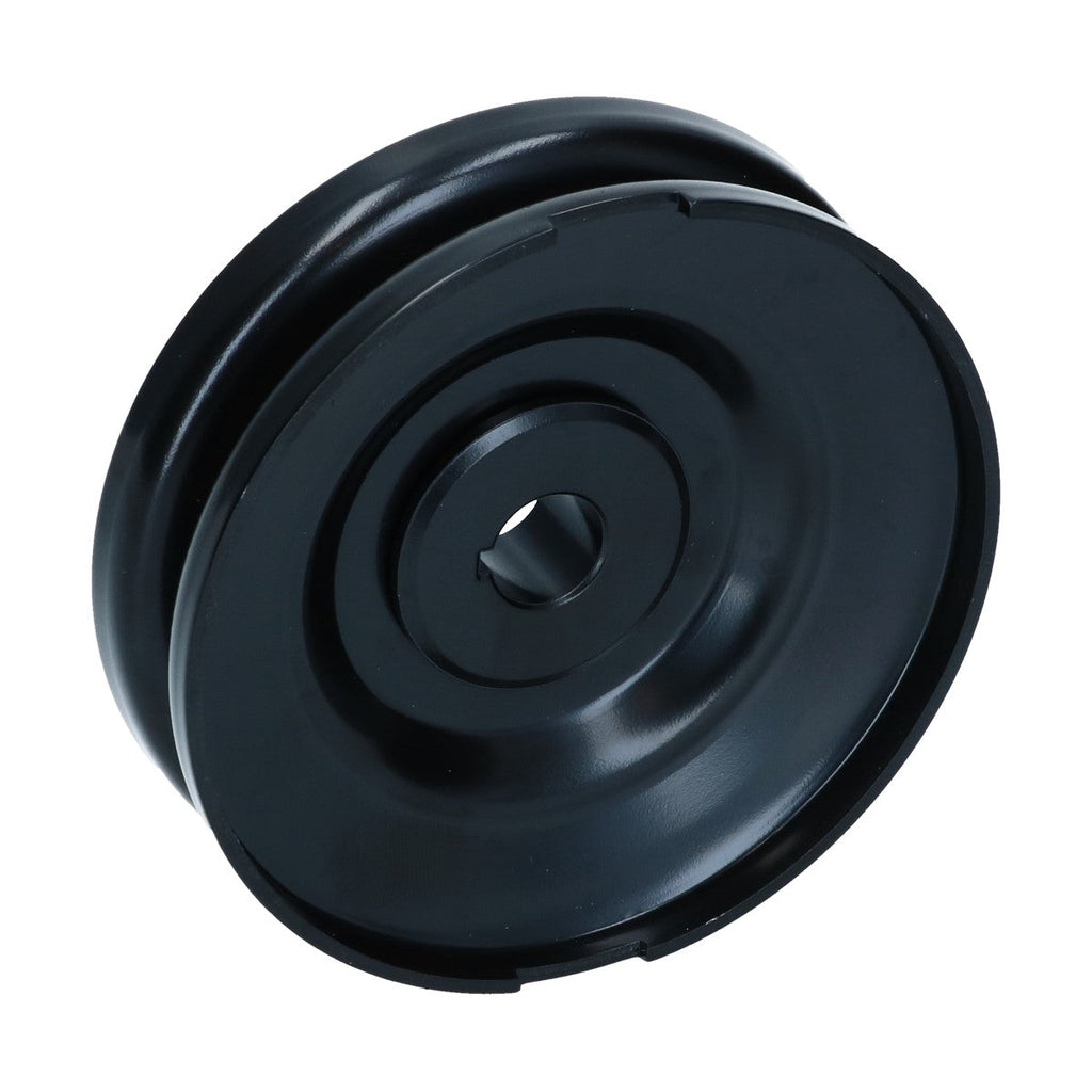 Poelie dynamo/alternator 12 Volt (zwart) detail — T1, T2, Kever, KG