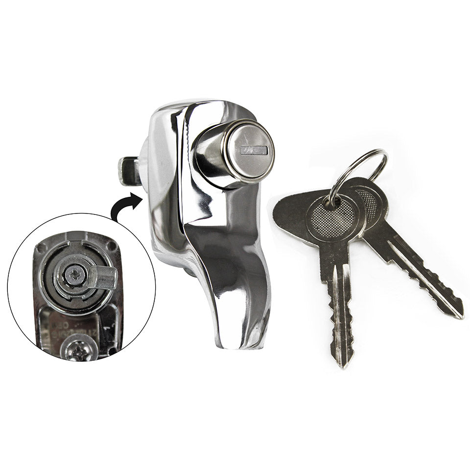 Achter laadklepslot - Chroom TQ detail — T1, T2
