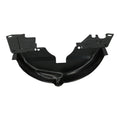 Plaat achter poelie (zwart) voor T1, T2, Kever, KG — VintageDub