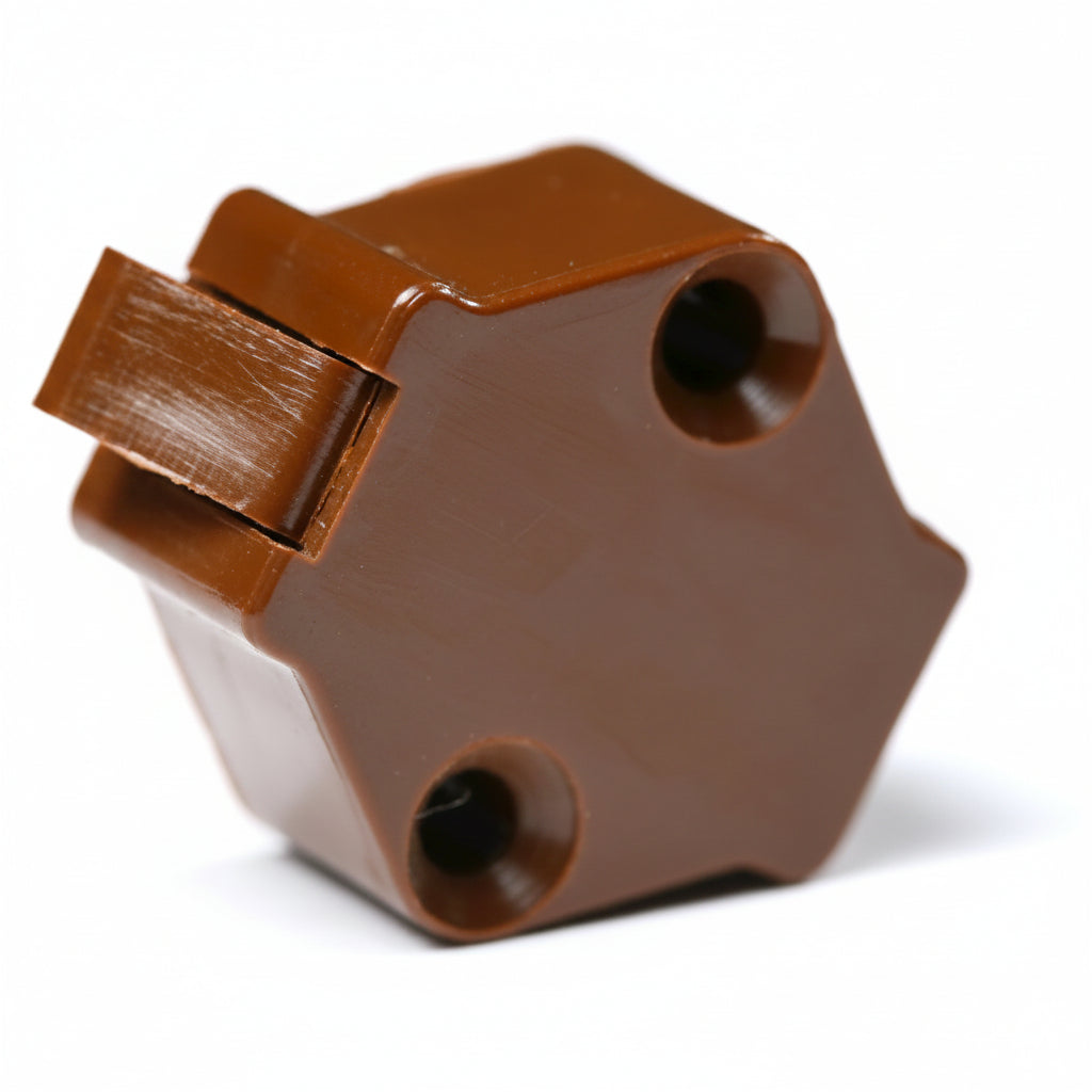 Lock for furniture or drawer, brown, Westfalia, all model years