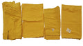 VW T2 Bus Curtains set, yellow, 10 pieces, Westfalia, 8/1967-7/1979