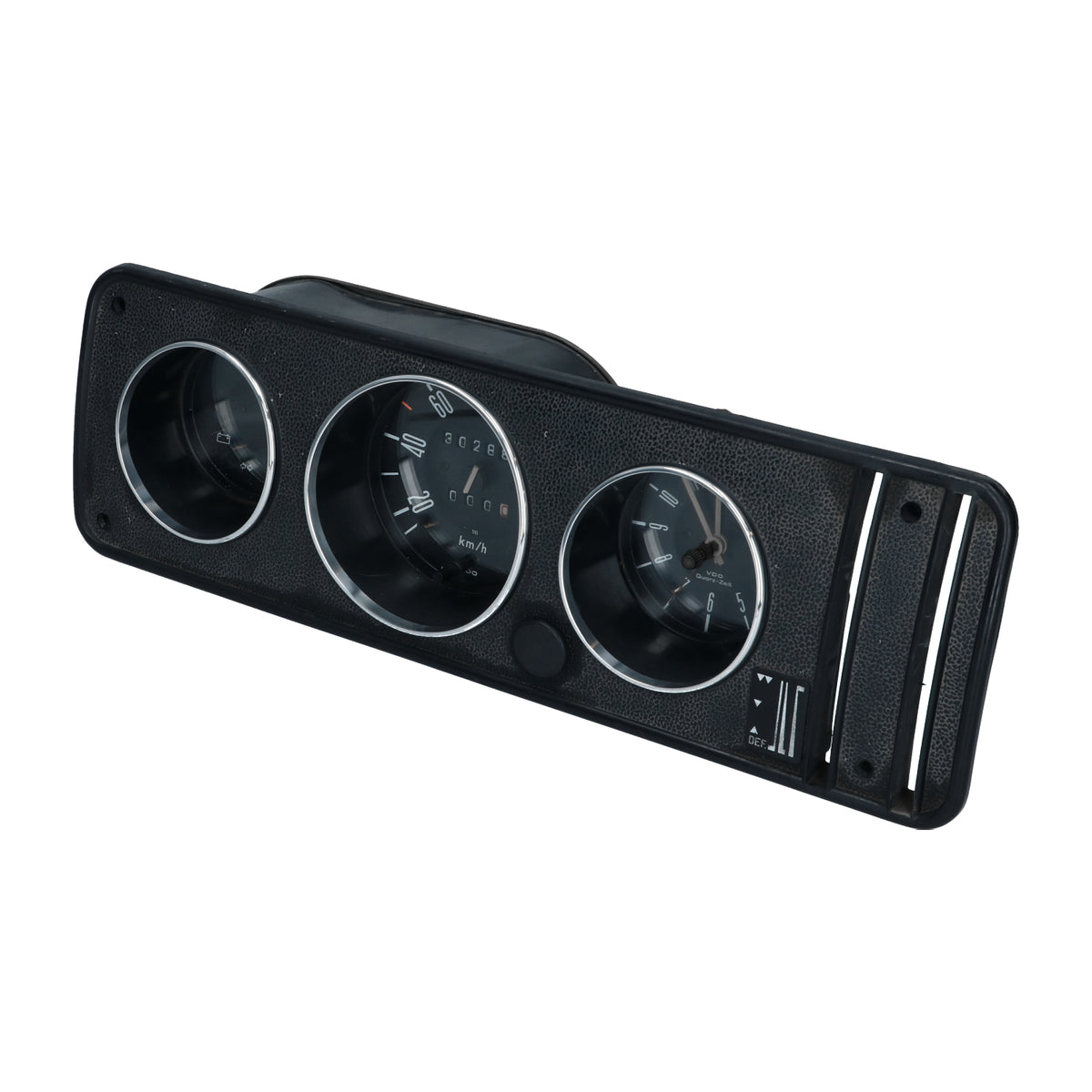 VW T2 Bus | Ring set instrument panel 3-piece (Aluminium)