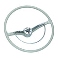 Stuur met claxonbeugel, zilver-beige voor Kever, KG — VintageDub