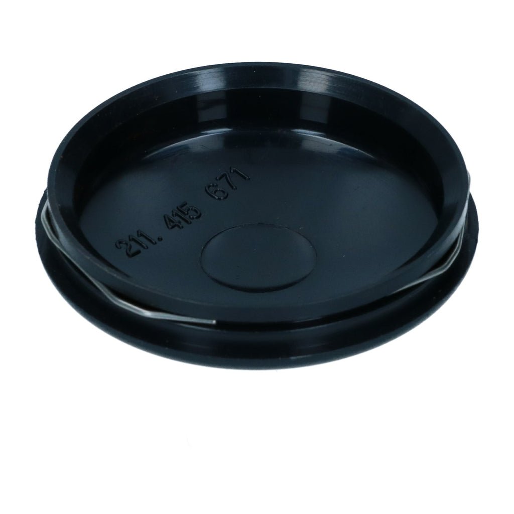 Claxon knop, zwart detail — T2, Kever