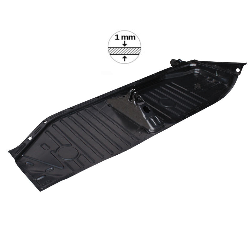 Bodemplaat met stoelsteun, rechts, 1.00mm detail — Kever