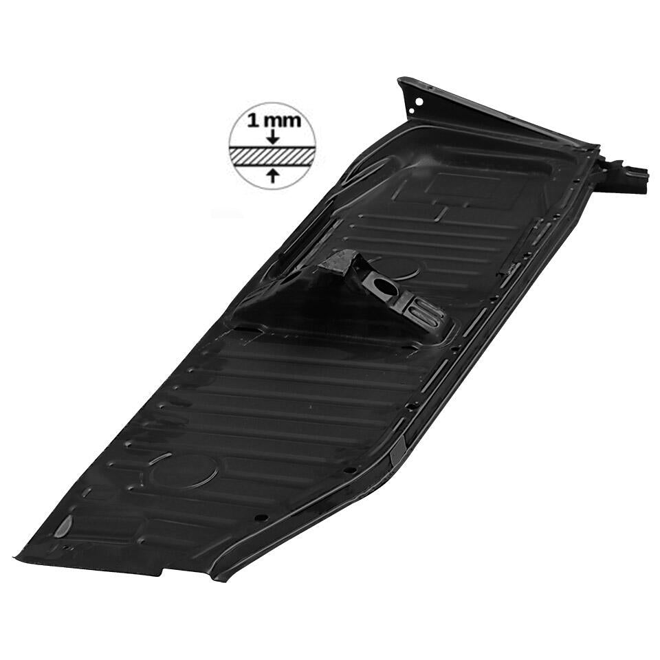 Bodemplaat met stoelsteun, links, 1.00mm detail — Kever