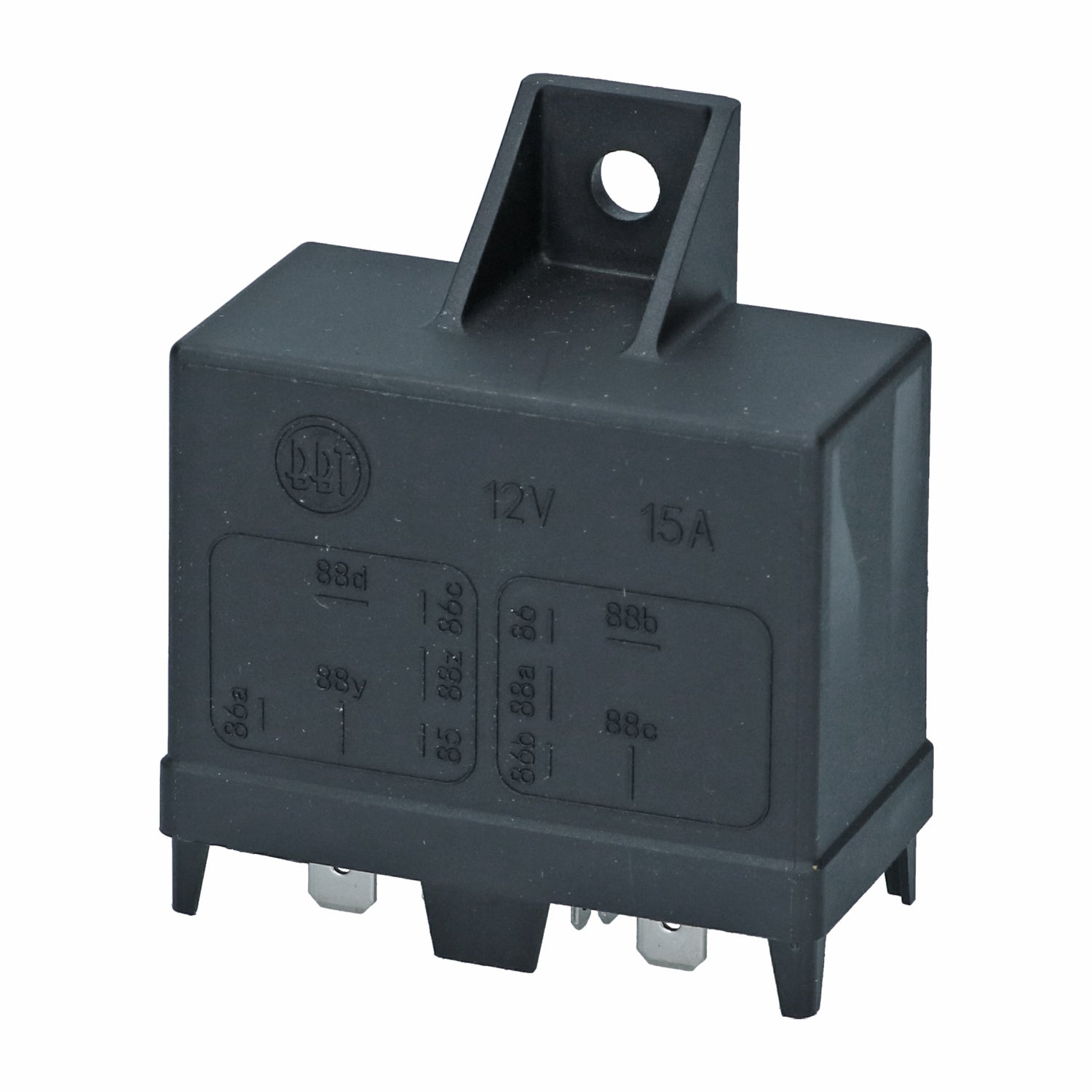 Relais injectiemotor 11 pin detail — T2, Kever