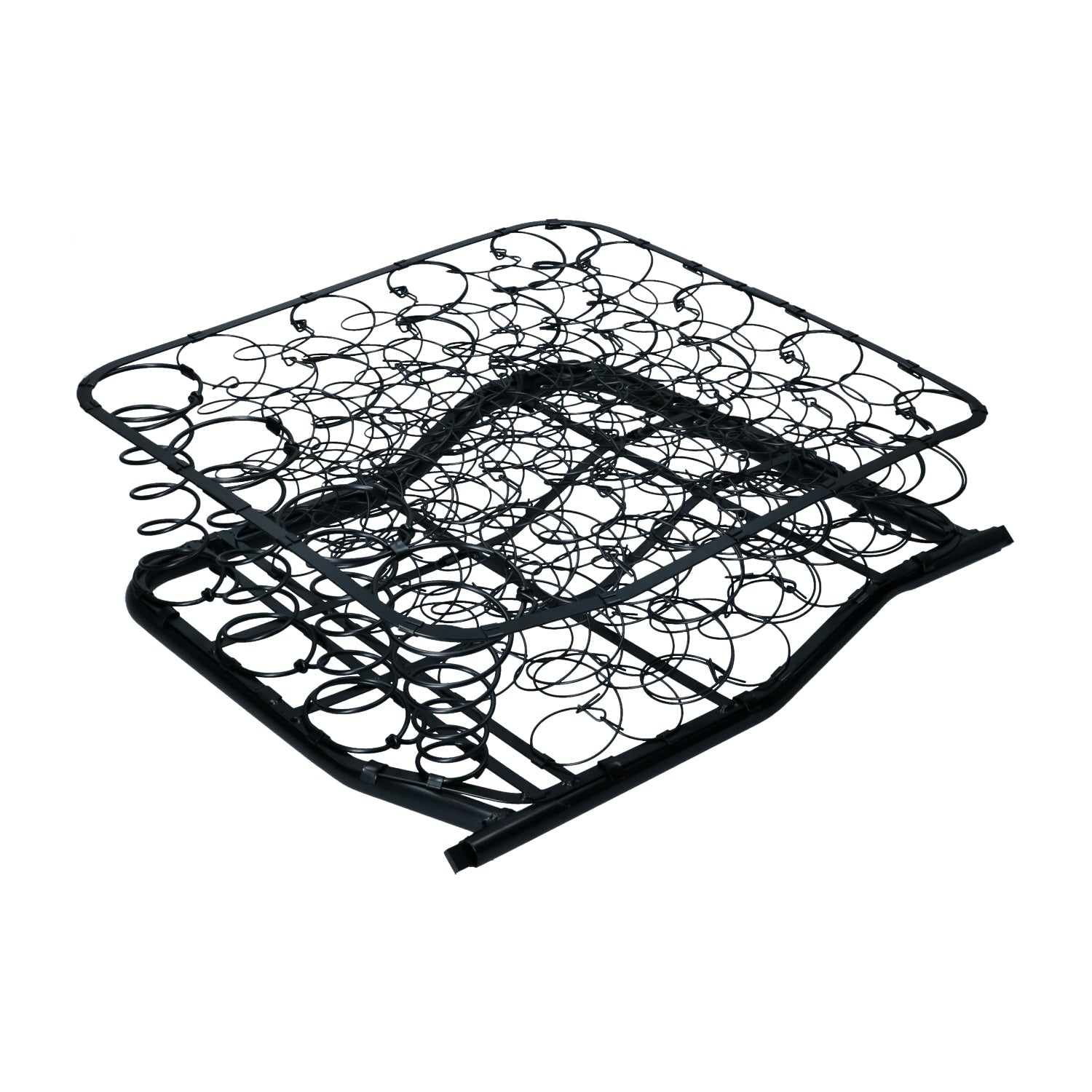 Stoelframe vooraan passagier, walkthrough zit + rug detail — T1