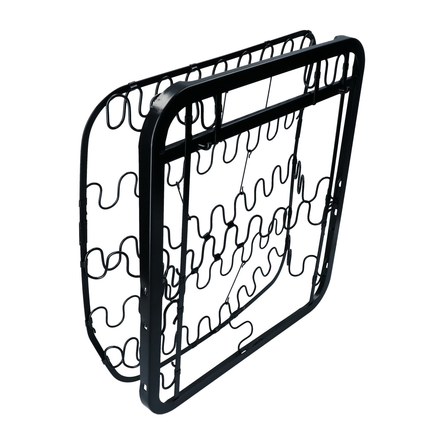 Stoelframe vooraan passagier, walkthrough zit + rug detail — T1