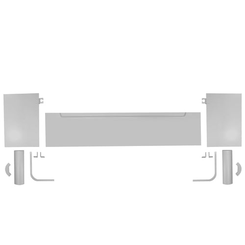 Achterbank voetstuk, piedestal Dubbelcabine – VW T1 Bus, T2 Bus – detail 2