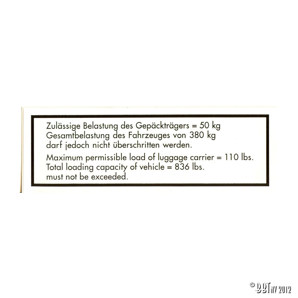 Kever, KG voor T1, T2, — VintageDub