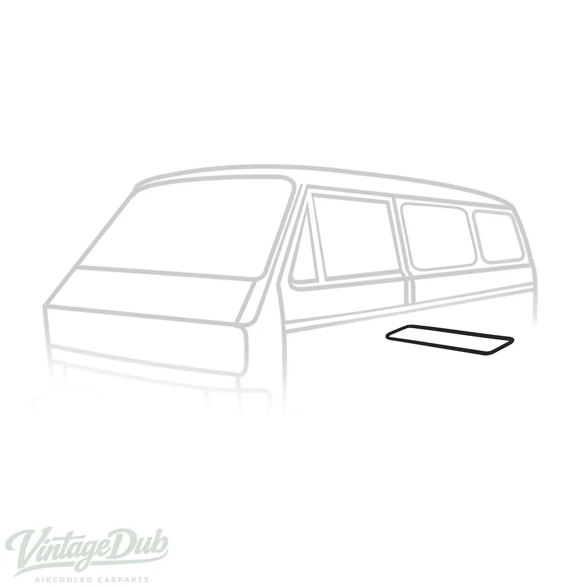 Dichting motor afdekplaat voor T2 — VintageDub