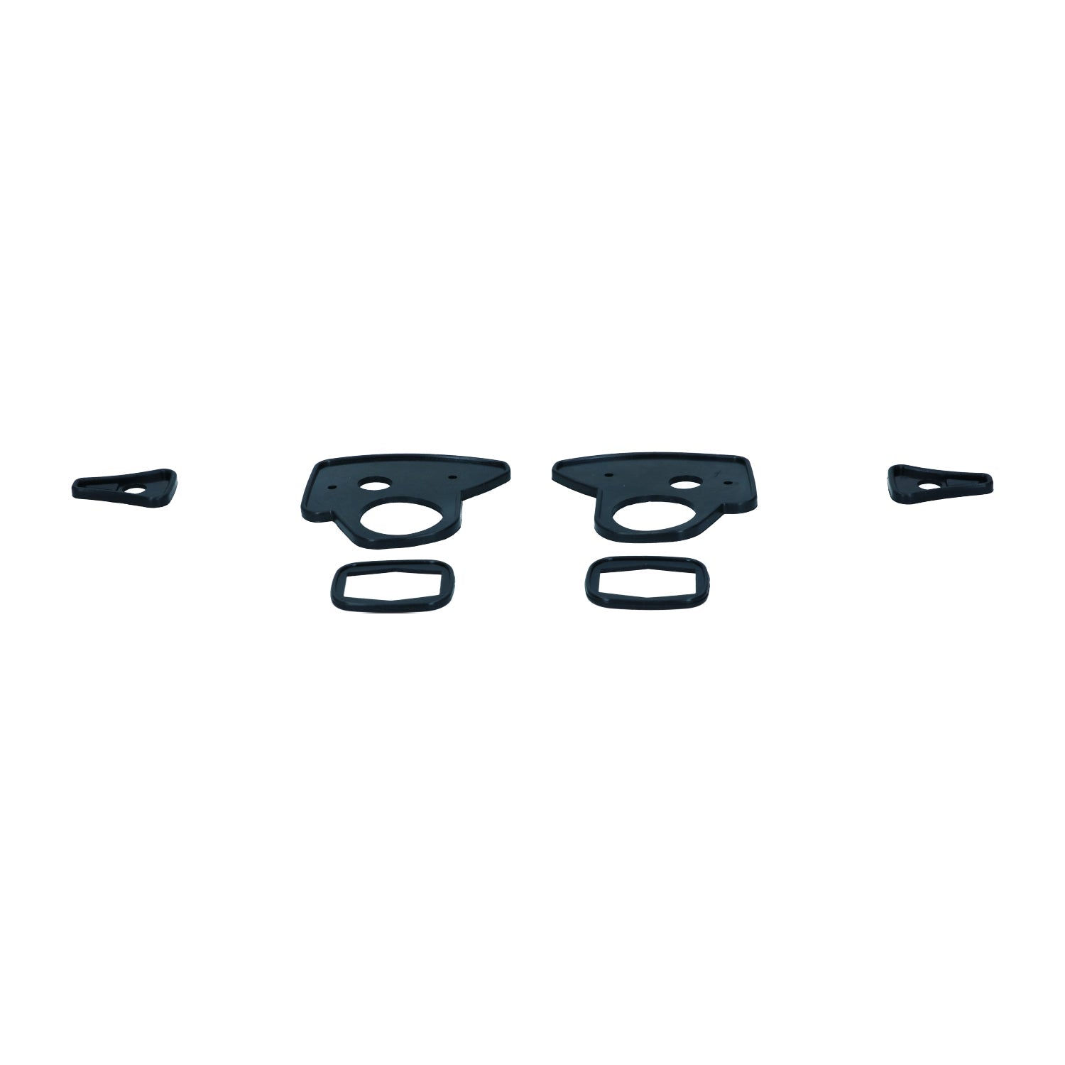 Dichting deurklink + slot, links & rechts detail — KG