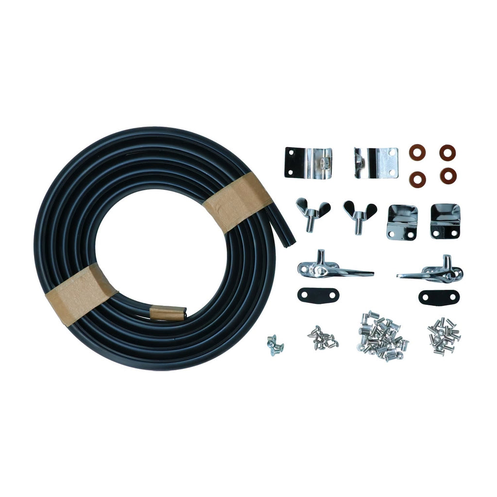 VW T1, T2 Bus | Safari window, rear, High Quality Chrome | 08/63-07/79
