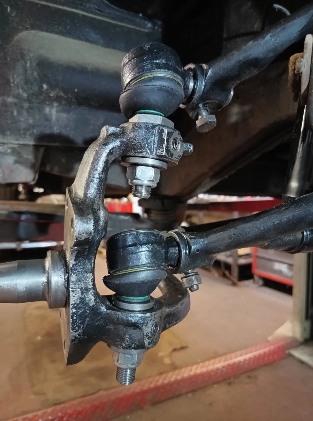 VW T1 Bus | Conversion kit King & Link pin to ball joint suspension | 08/63-07/67 + Brazil 08/67-