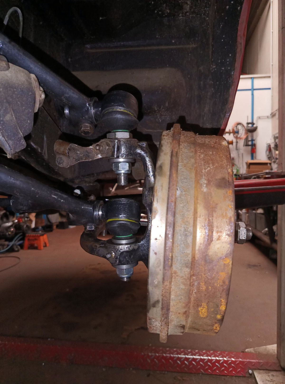 VW T1 Bus | Conversion kit King & Link pin to ball joint suspension | 08/63-07/67 + Brazil 08/67-
