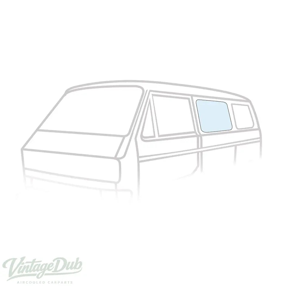 Zijruit midden / schuifdeurruit voor T3 — VintageDub
