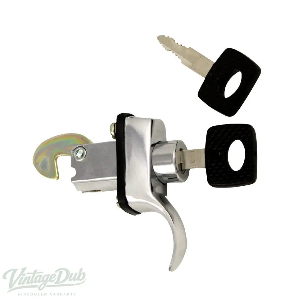 Motorklepslot - chroom detail — T1, Kever
