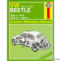 VW 1300 & 1500 Kever Manual, Engels, J.H. Haynes voor Kever — VintageDub