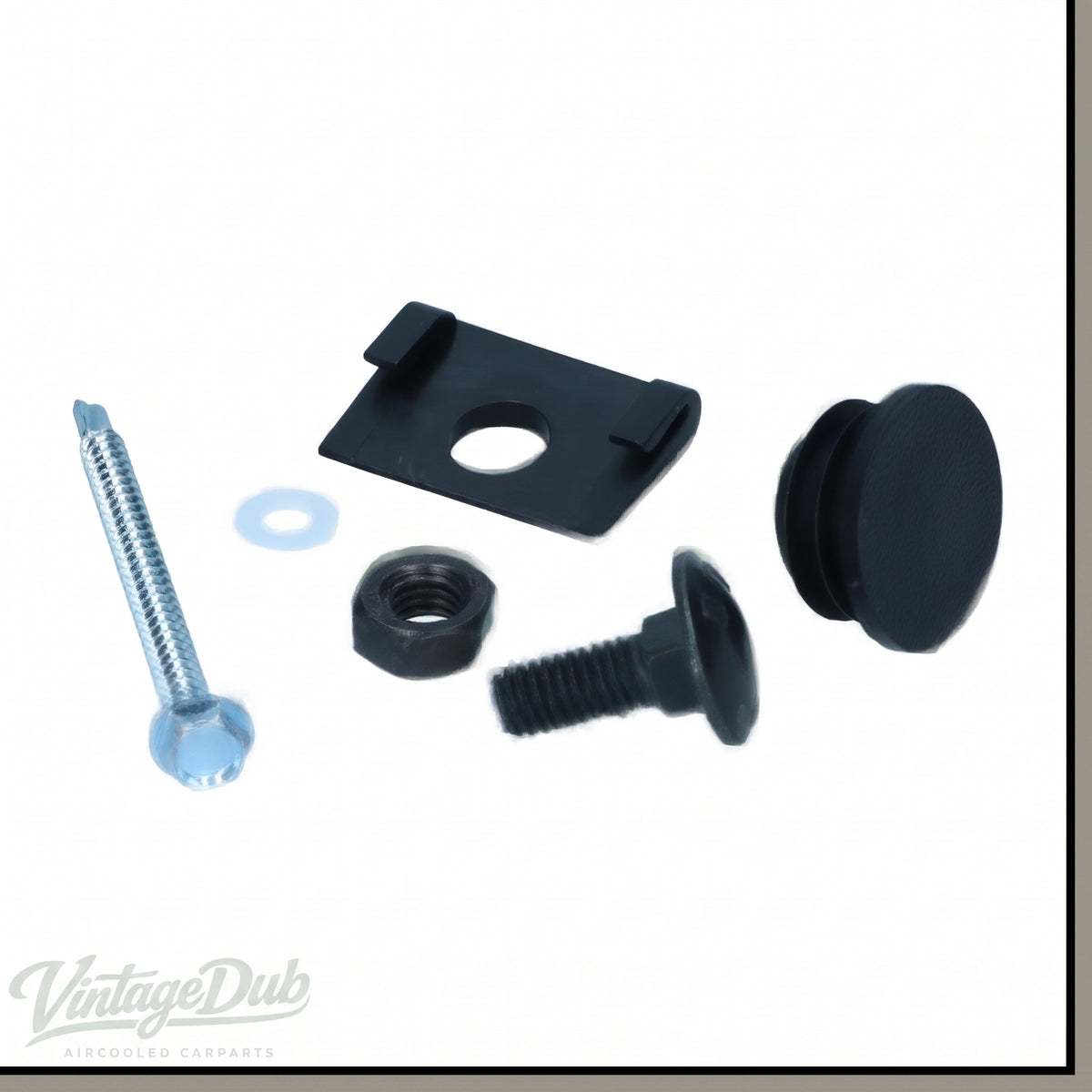 Bumper corner set, 4 pieces with mounting kits | VW T3 Bus 08/79-07/92 | 251 807 123A + 251 807 124A + 251 898 065
