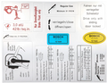 VW T2 Bus | Decal sheet with technical information, 1968-1979