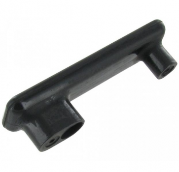 Cupboard door handle without push button, black Westfalia, 8/1967-7/1979