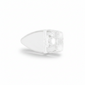 Clip for mirror, transparent,  VW T2 Westfalia, 8/1967-7/1979