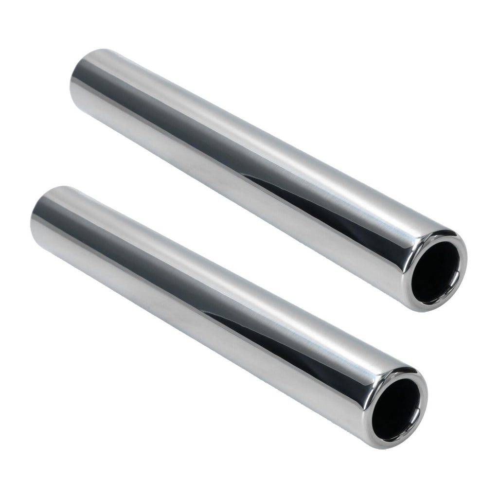 Uitlaatpijpjes set RVS verchroomd, 2 stuks – Type 1 12/13/15-1600cc – VW Kever, KG – OEM 113 251 163C x2