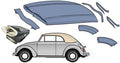 VW Kever | Cabriolet kap isolatie set