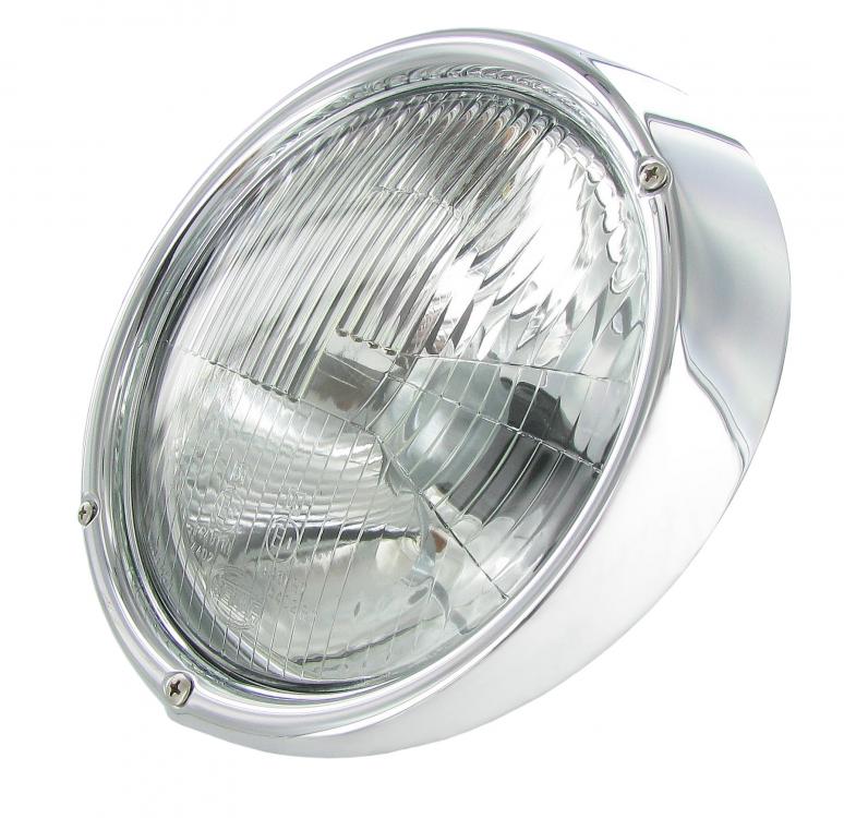 VW Beetle, T1 Bus, Type 3, Type 181 | Duplo headlight unit, quality A | Beetle 08/67 - 07/73 LHD, Bus 08/67 - 07/73 LHD, Type 3 LHD, Type 181 until 09/73 LHD | 311941039F