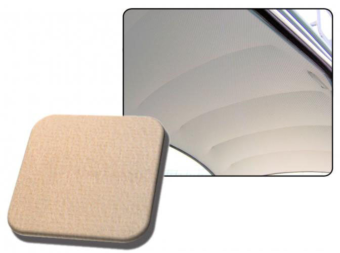 VW Kever | TMI Hemel mohair stof, zonder vouwdak, deluxe, beige | Kever 08/60 - 07/62 sedan (4 baleinen)