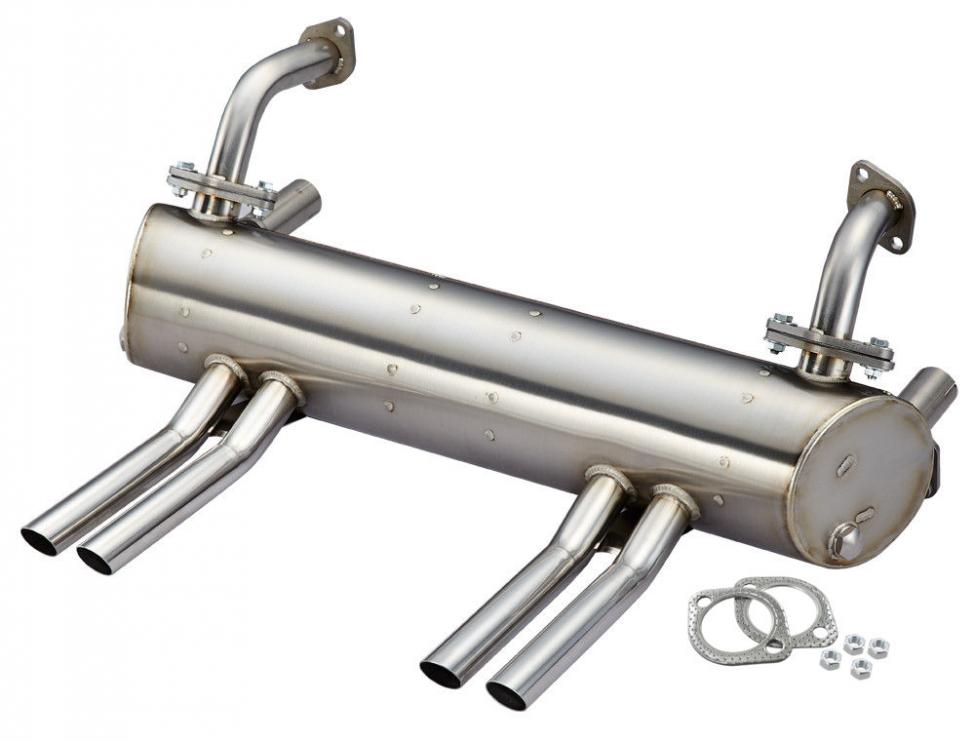 VW Kever / Karmann Ghia | RVS Abarth style uitlaat