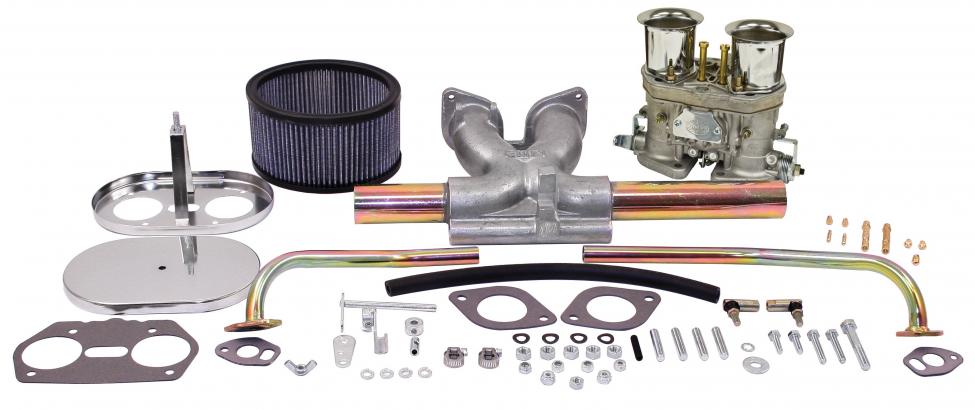 VW Kever / Karmann Ghia / VW Kübel / VW T2 Bus | Carburateur set Centraal geplaatste EMPI HPMX 44