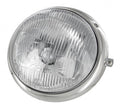 VW T1 Bus | Duplo headlight unit with stainless steel ring, right | Bus 05/60* - 07/67 LHD | 211941040
