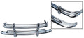 Karmann Ghia | Bumpers export, gepolijst RVS, 08/55 - 07/67
